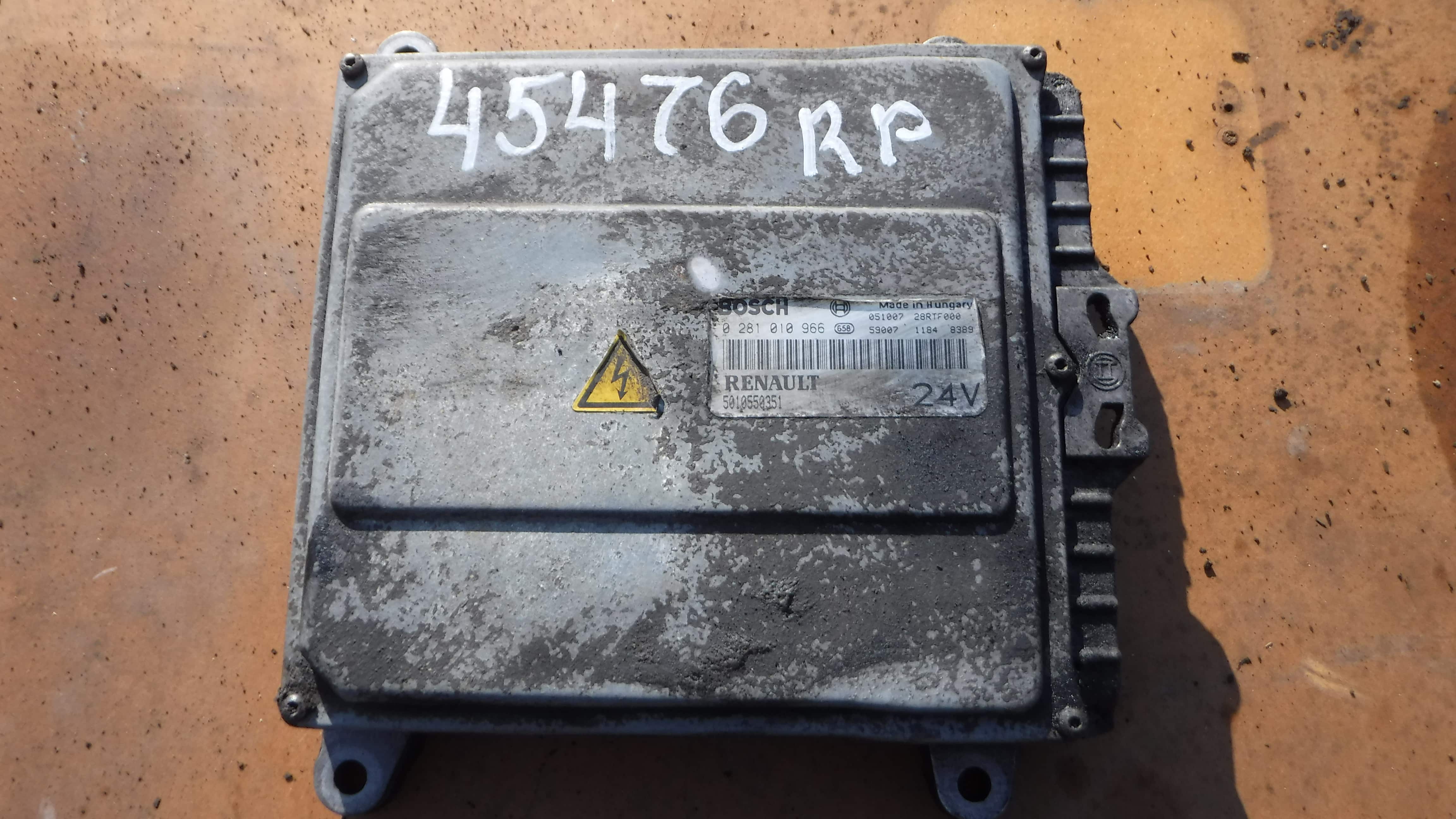 Блок управления двигателем Мозги Рено премиум Renault Premium DCI320 2005 0281010966 5010550351